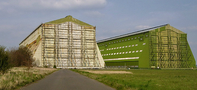 Cardington Zeppelin hangars